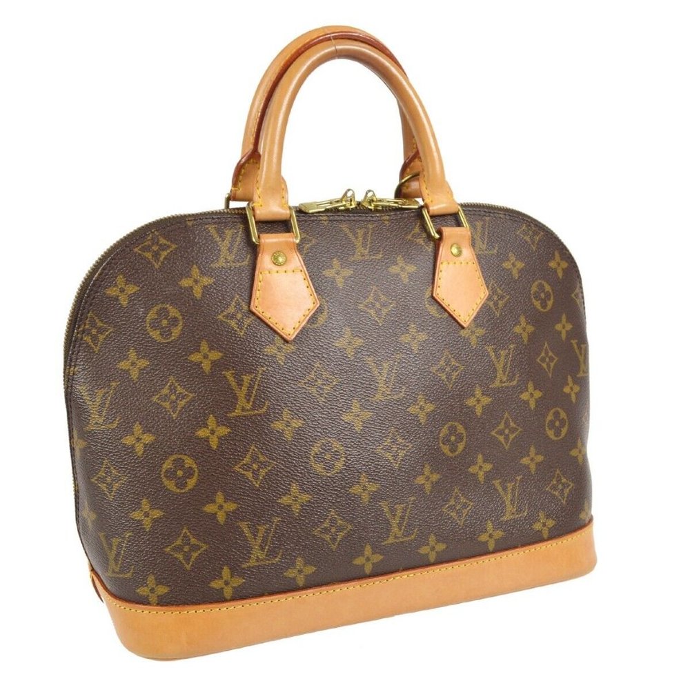 Authenticity Guaranteed Louis Vuitton Alma Handbag Purse Monogram canvas - Picture 5 of 7